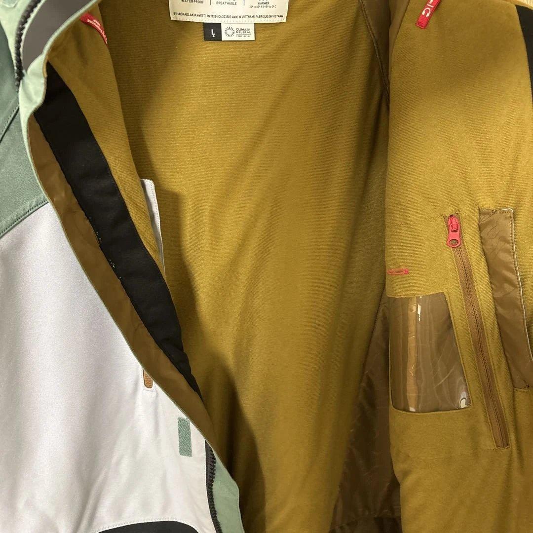 686シックスエイトシックス スノーボードウェア 上下セットL infiDRY