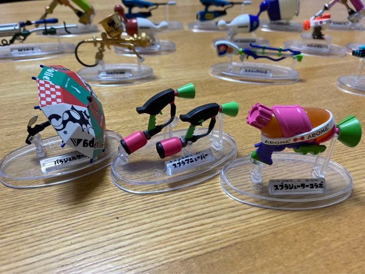 スプラトゥーン　ブキコレクションセット　食玩　きせかえギアコレクション