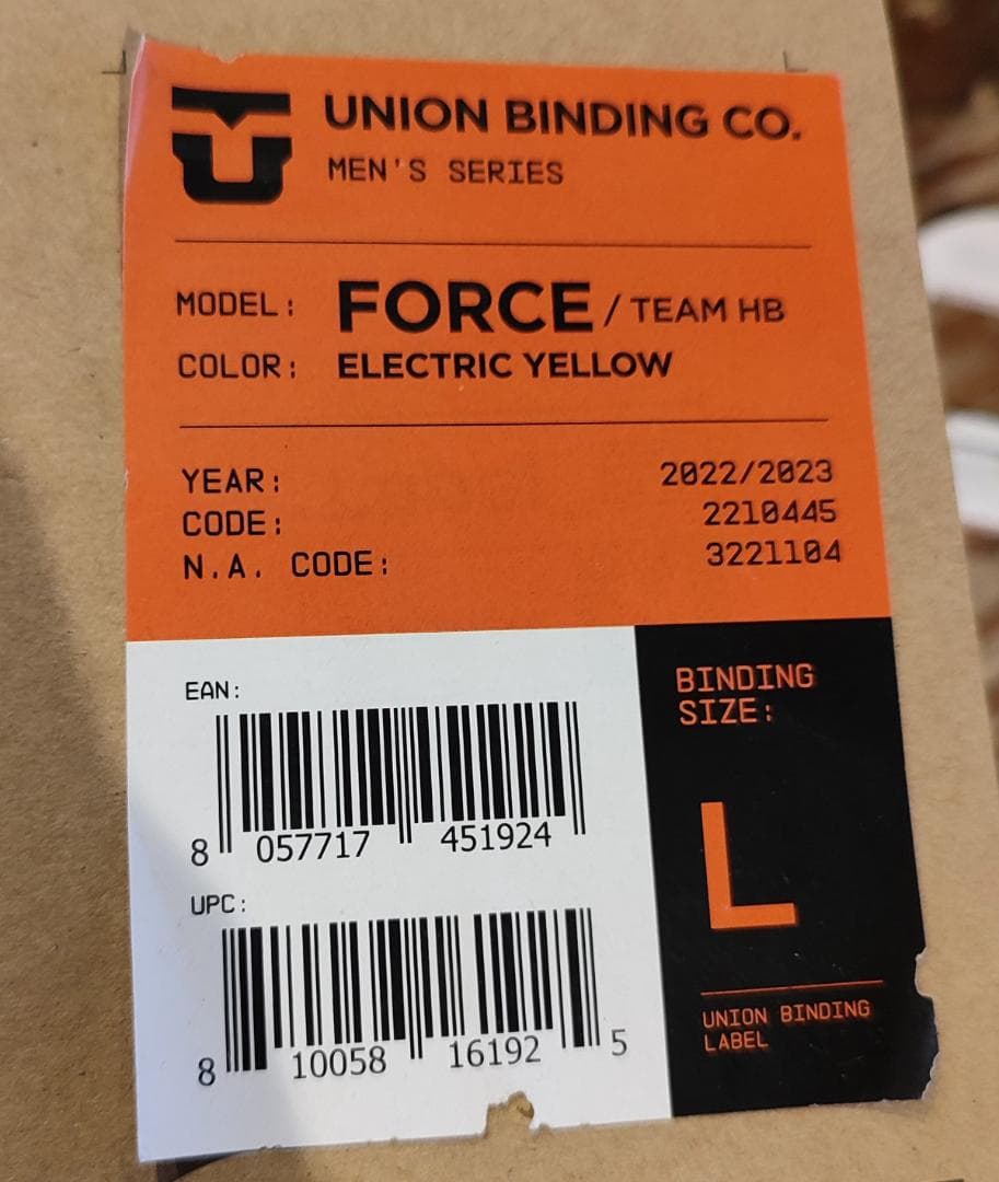 ユニオン UNION フォース FORCE スノーボード Lサイズ