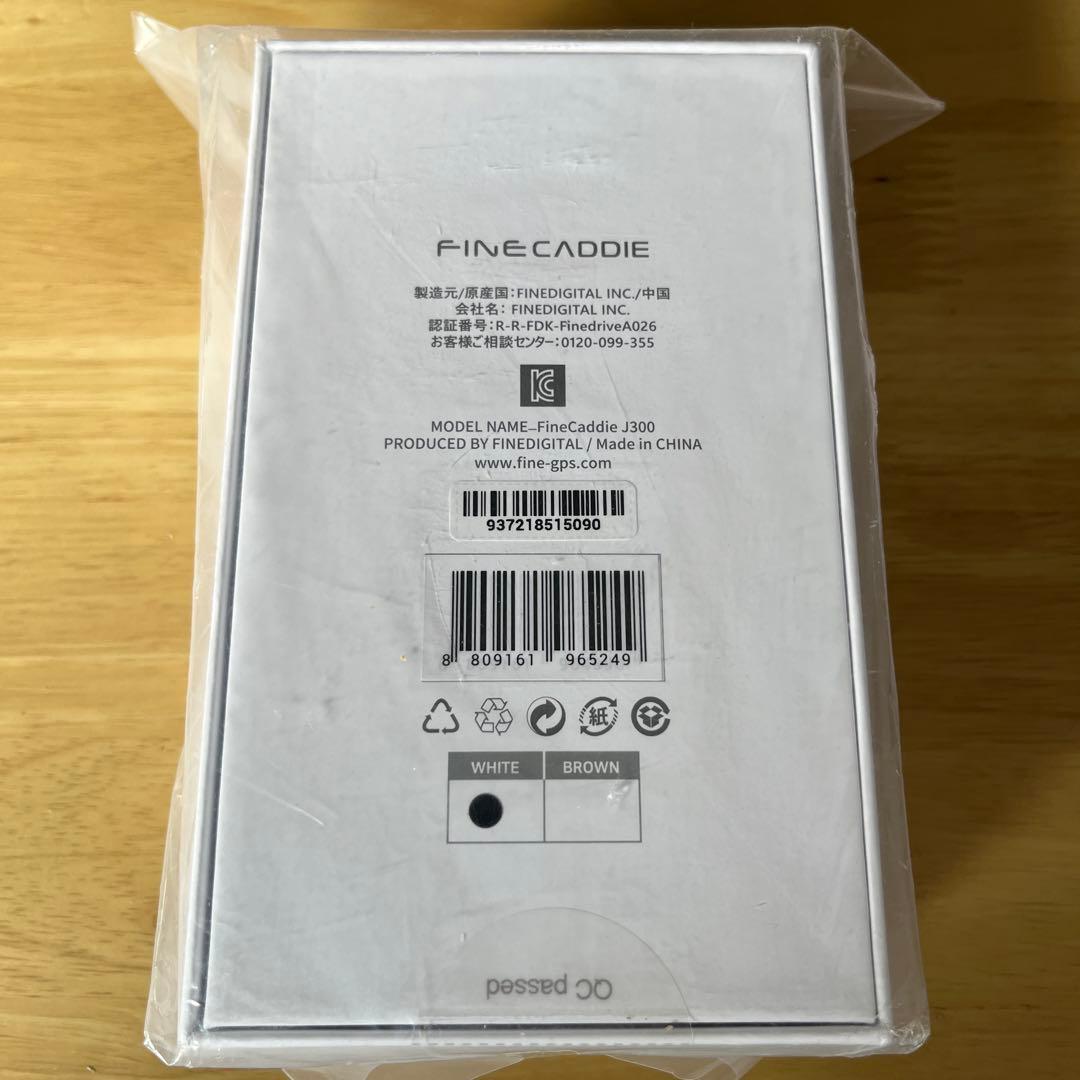 FINECADIE ゴルフ用距離計 J300 白
