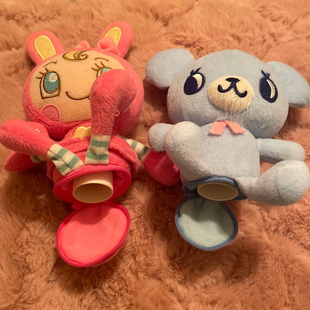 【メゾピアノ ベリエちゃん/ポンポネット ミントくん】ぬいぐるみ型貯金箱