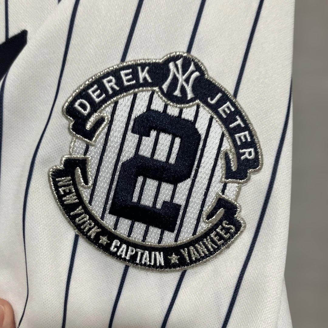 新品Majestic MLBヤンキース ジーター ユニフォーム　タグ付き