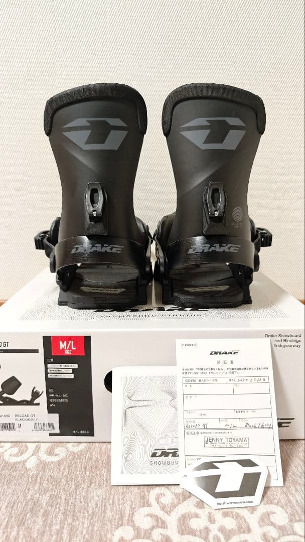 美品24-25 DRAKE RELOAD GT　リロードGT　M/Lサイズ