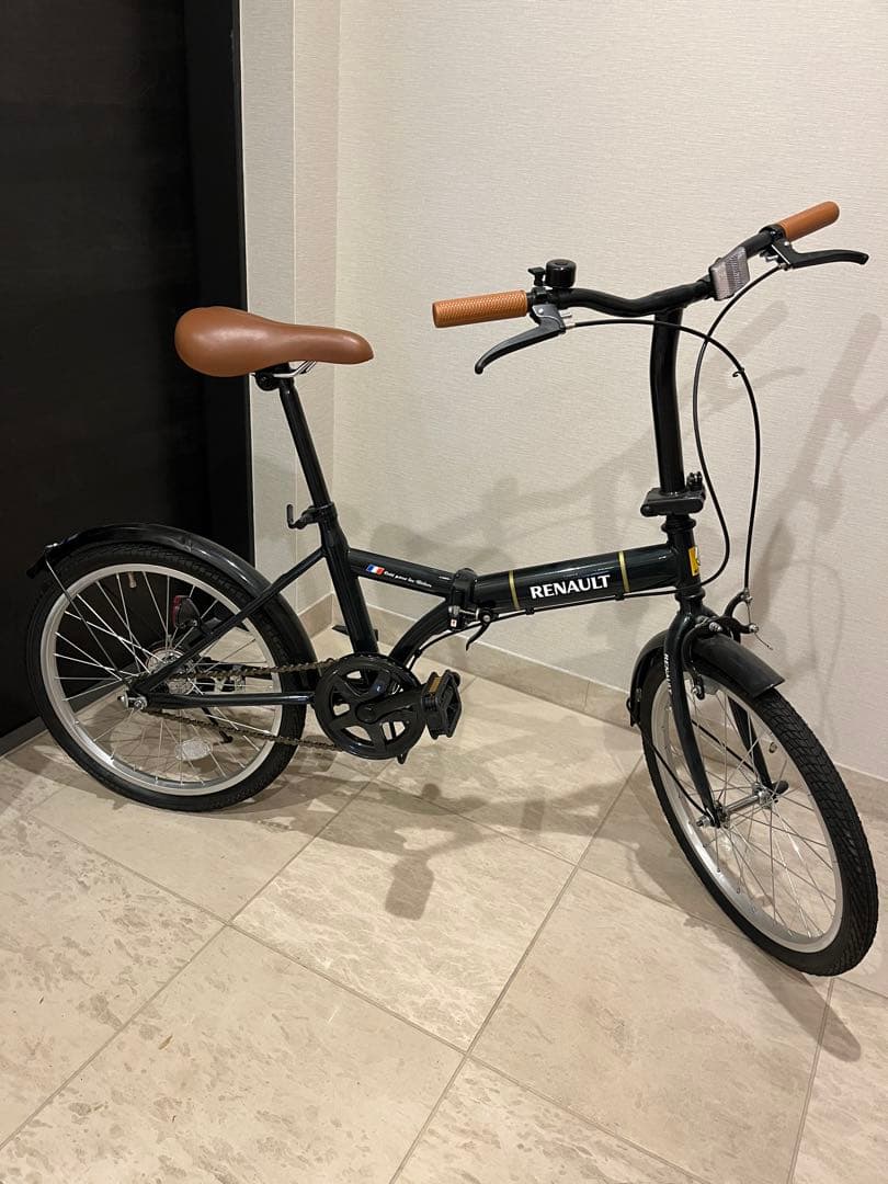 RENAULT 折りたたみ自転車 ブラック