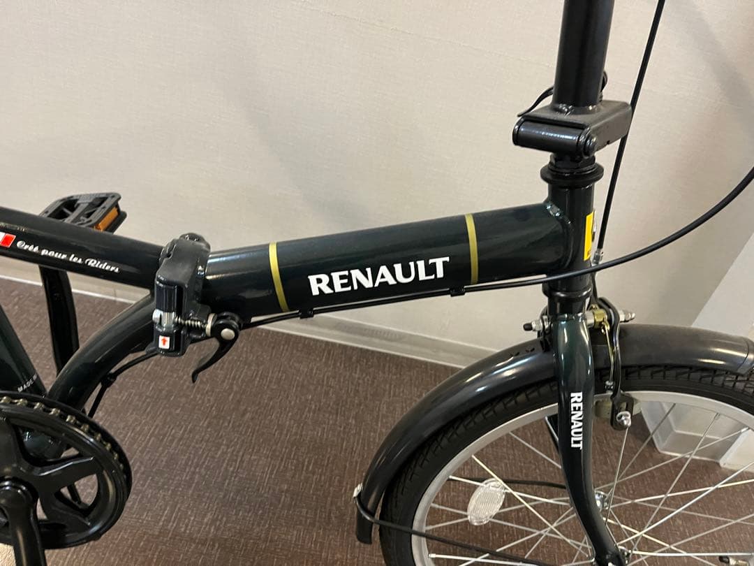 RENAULT 折りたたみ自転車 ブラック