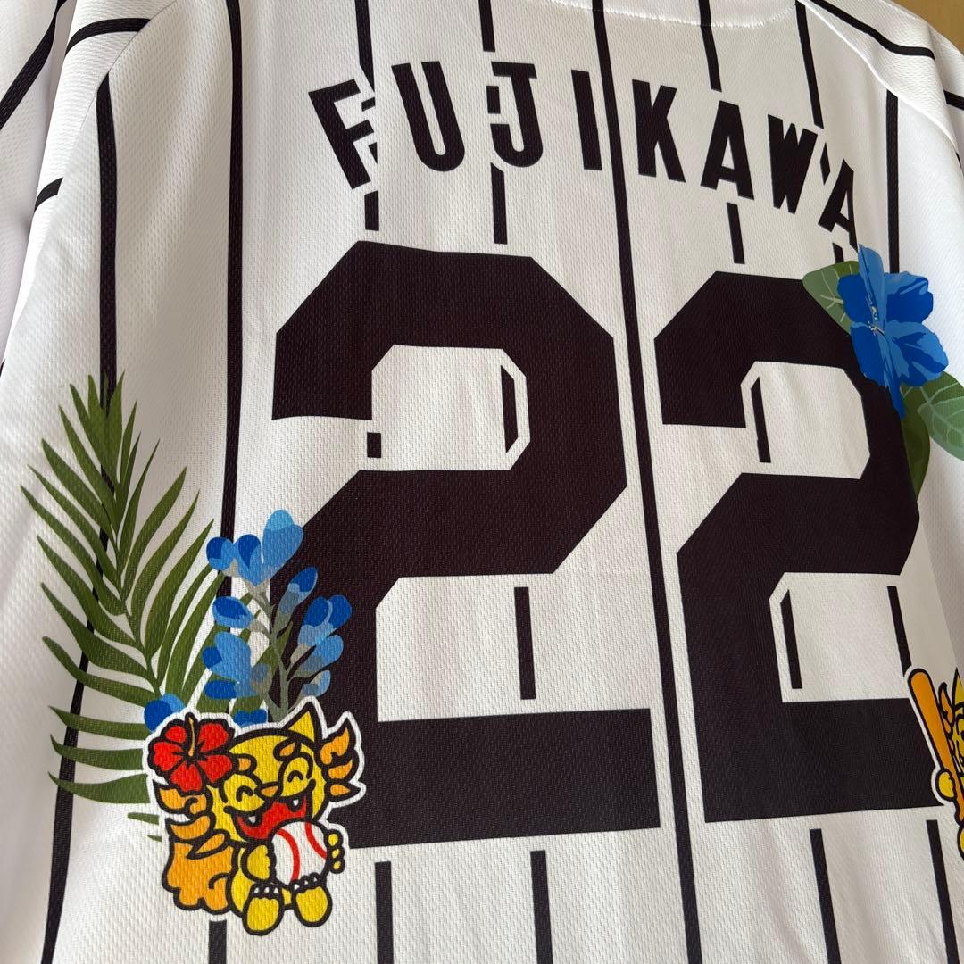 【沖縄限定】阪神タイガース宜野座キャンプ藤川球児監督22番 ユニフォーム