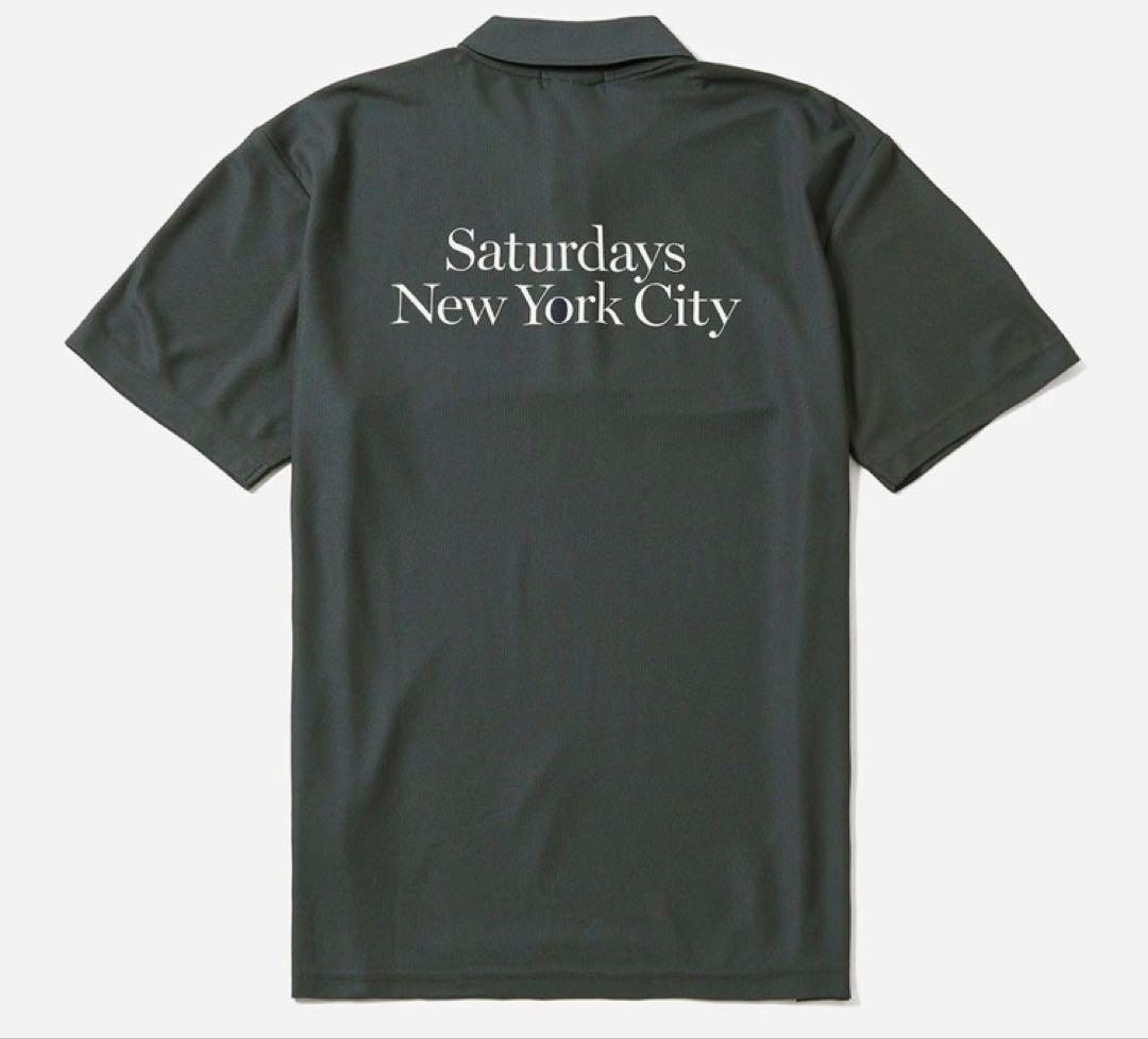 Saturdays New York City ポロシャツ グレー XLサイズ