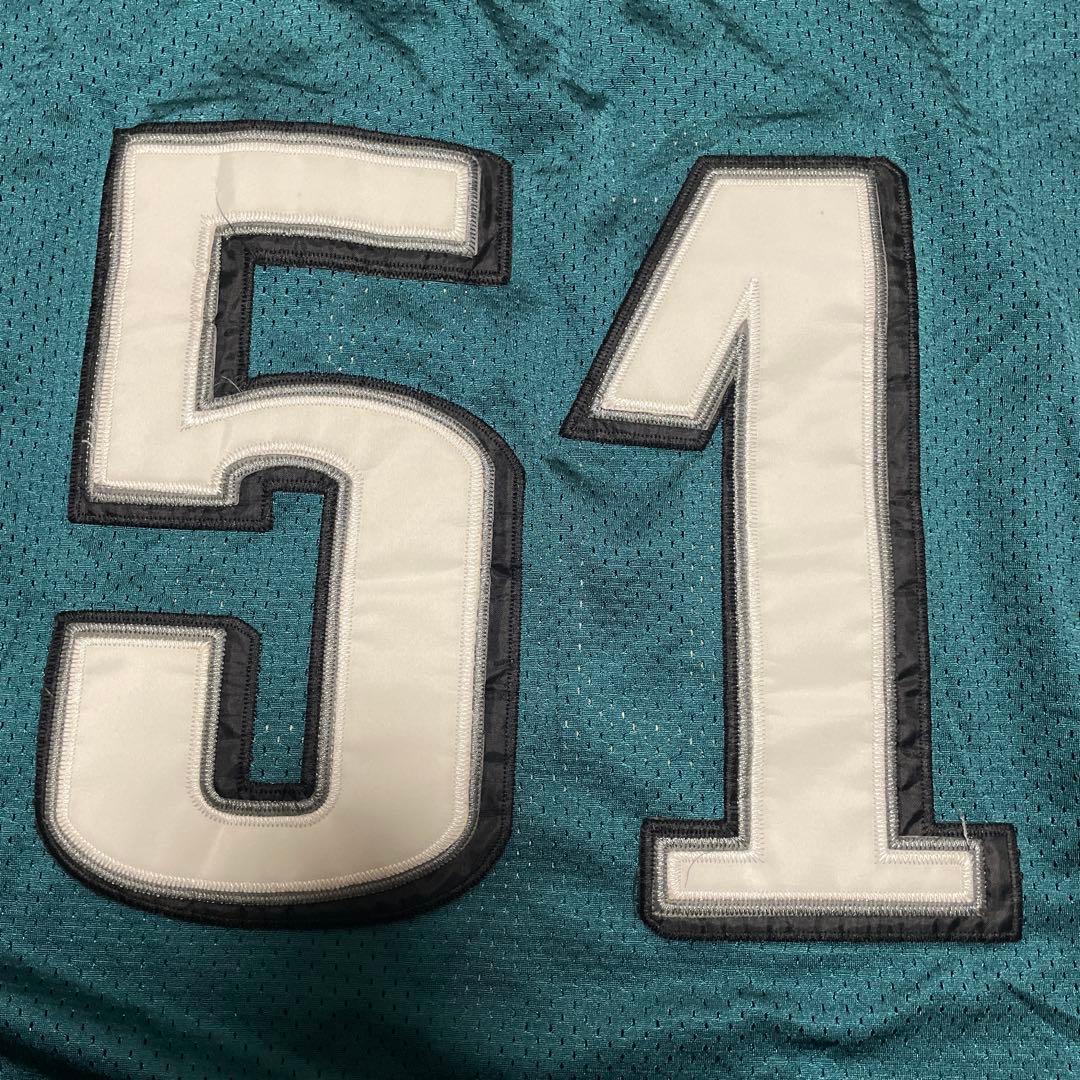 美品 Reebok NFL EAGLES 51 SPIKES Jersey