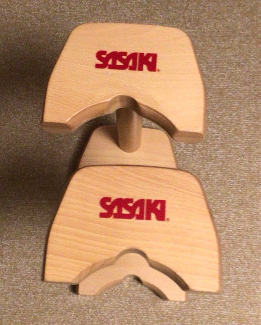 SASAKI 木製 プッシュアップバー　倒立バー
