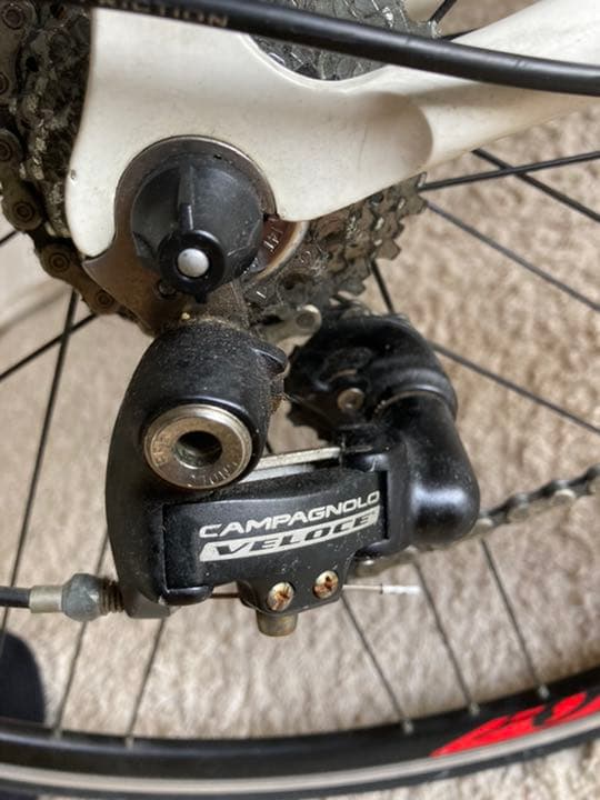 頑張りました。ここまでロードバイクcinelli xperience