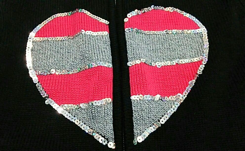 【新品】値下げ! VlVA HEART ☆ ニットブルゾン