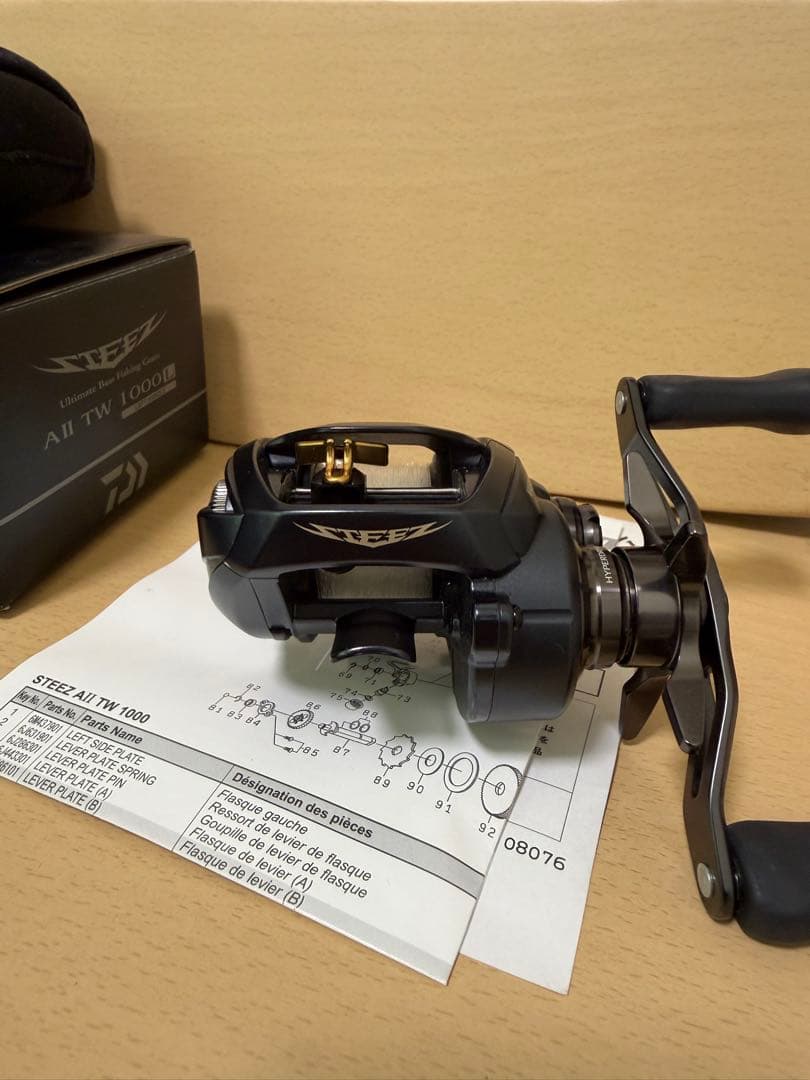 リール DAIWA 23STEEZ AII TW 1000L
