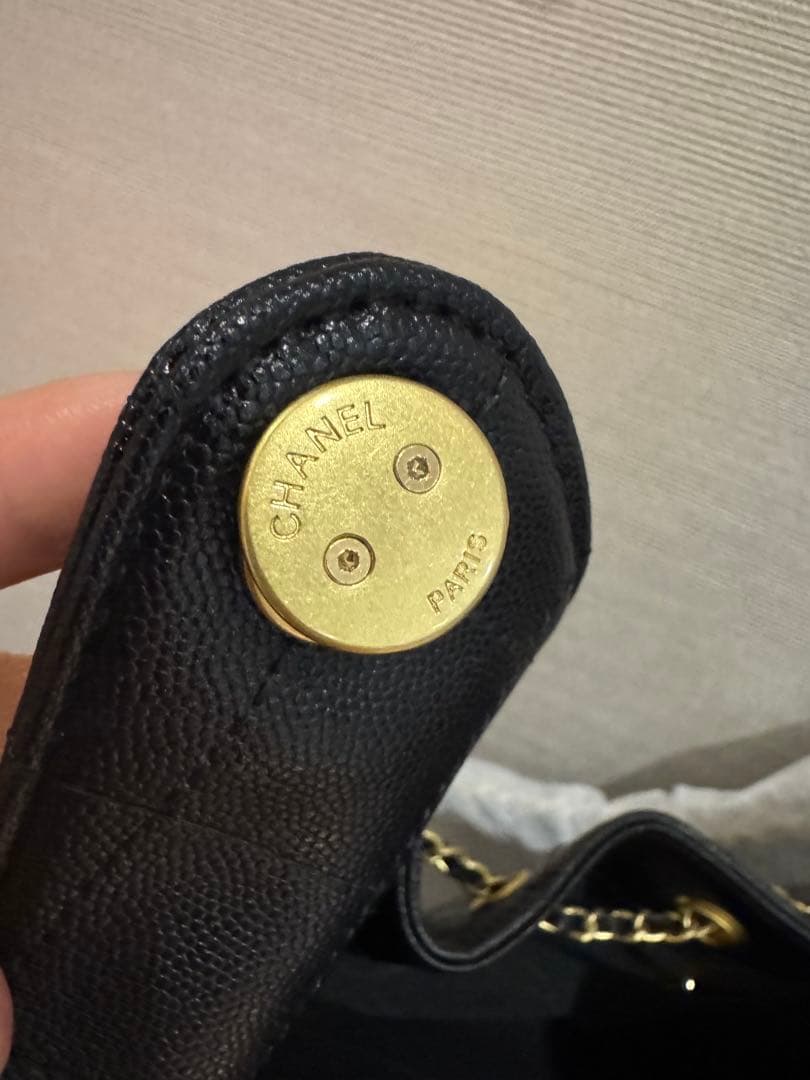 シャネル　CHANEL 25 ノベルティ ショルダーバッグ　ブラック