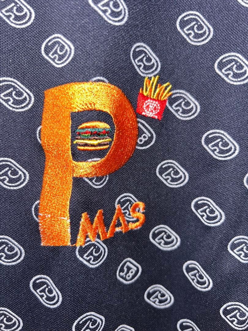 ドムドムバーガー　P 'mas ポロシャツ&バイザー　セット