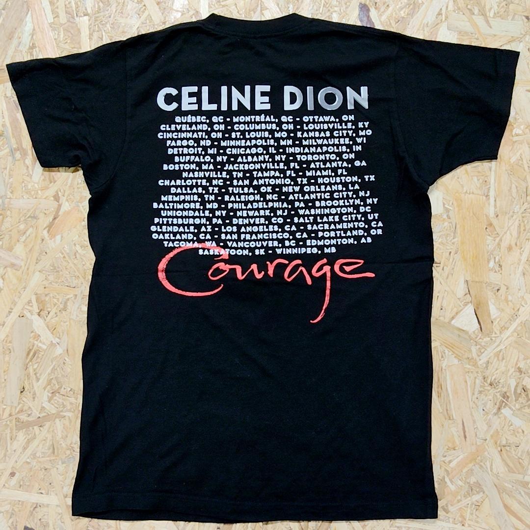 セリーヌディオン　Courage ワールドツアー　Tシャツ　状態良い！［529］