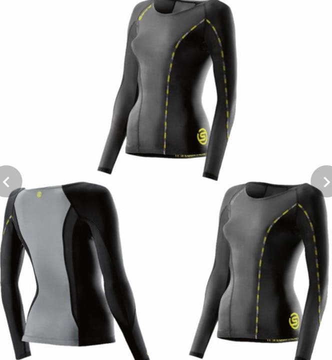 ☆新品、未使用☆ スキンズ SKINS レディース ロングスリーブトップ