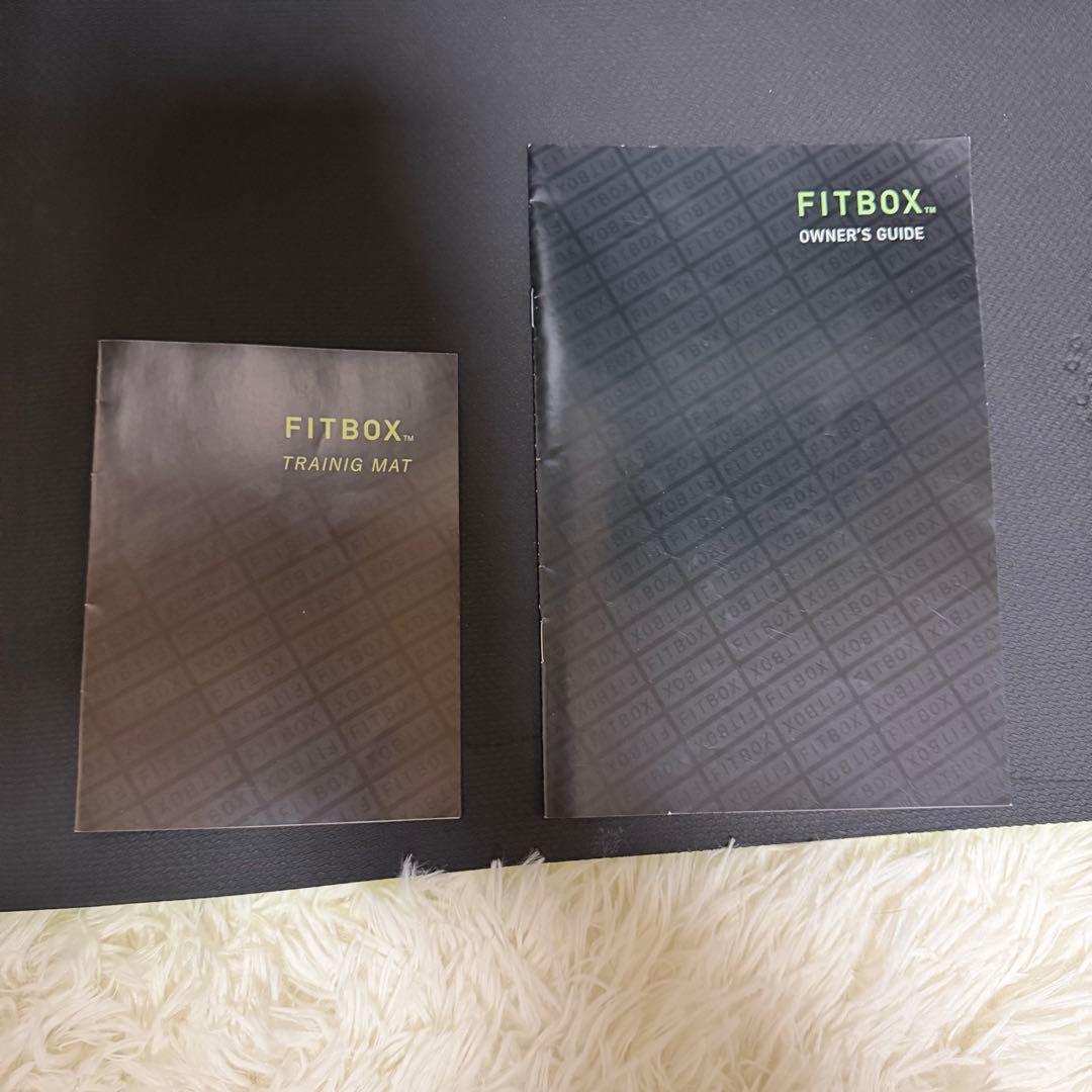 【美品】　FITBOX 第三世代　マット付き　スピンバイク　自宅トレーニング