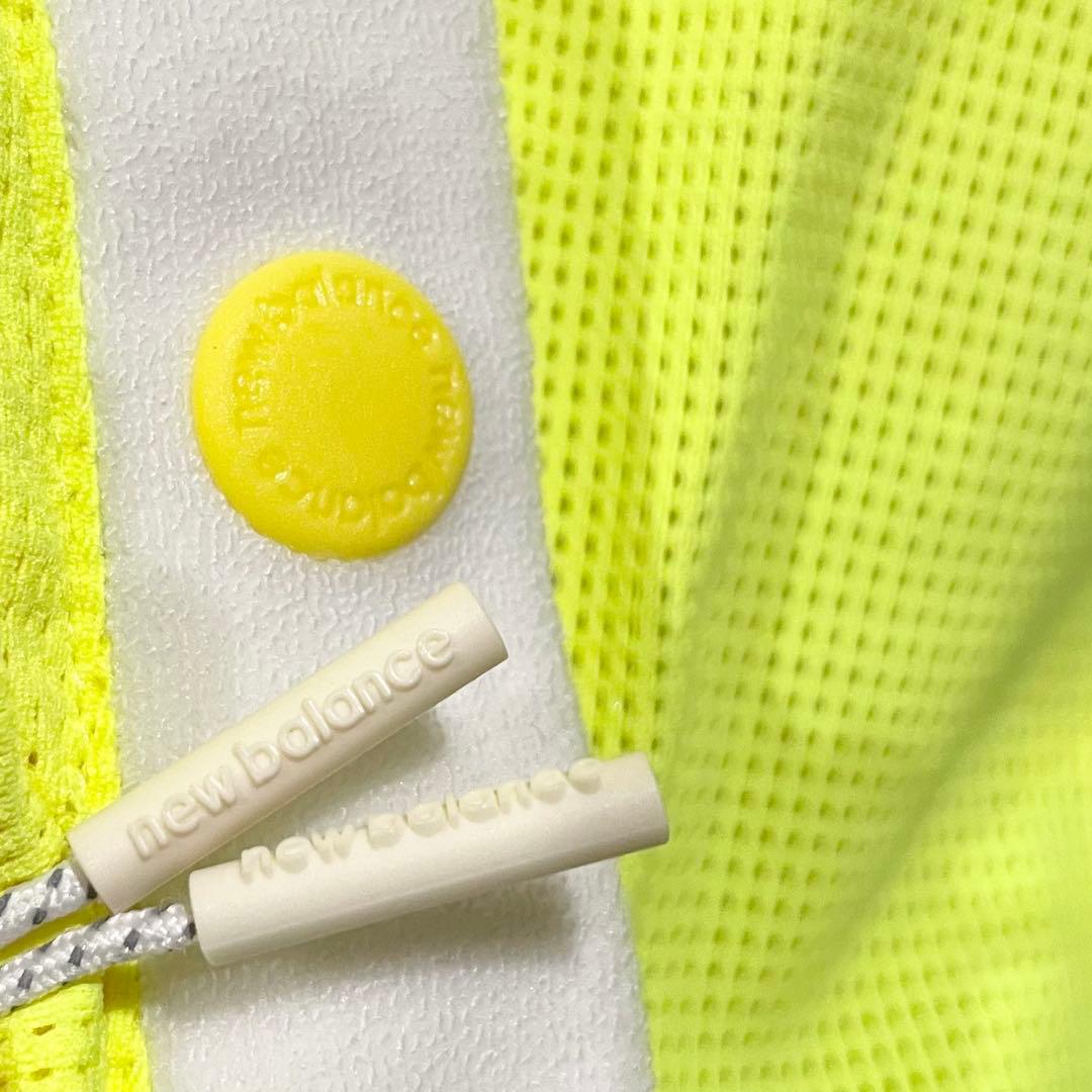 NEW BALANCE ニューバランス ジップ パーカー イエロー サイズ2 L