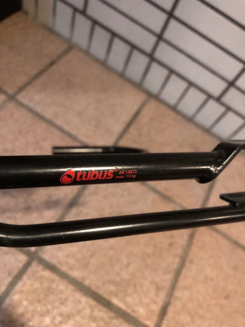 tubus チューブス フロントキャリア デュオ