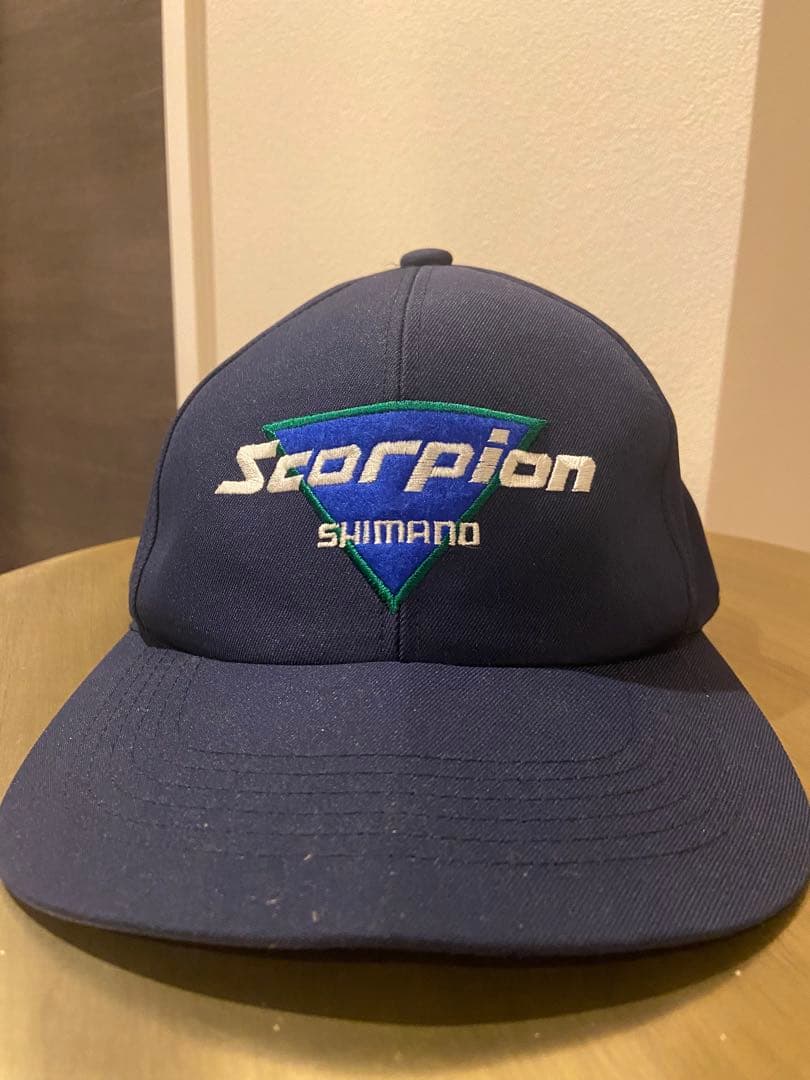 Shimano Scorpion シマノ　スコーピオン　キャップ　ネイビー紺