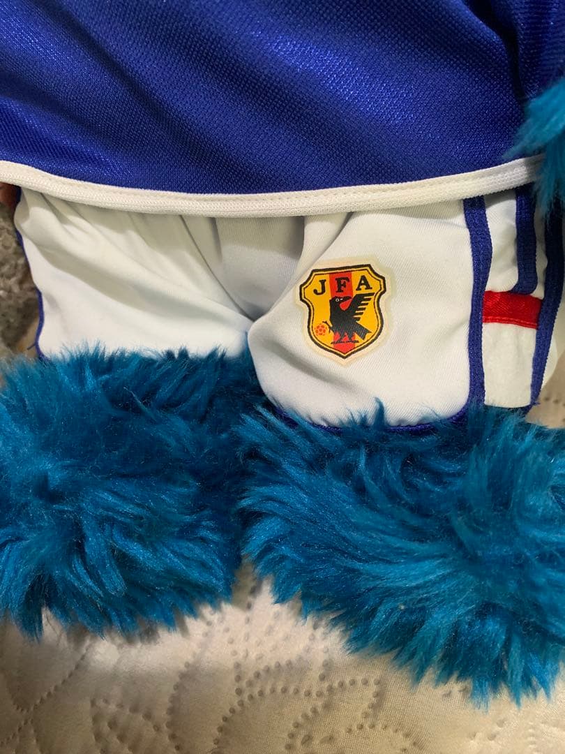 日本代表×セサミストリート クッキーモンスター ぬいぐるみ 2001 サッカー