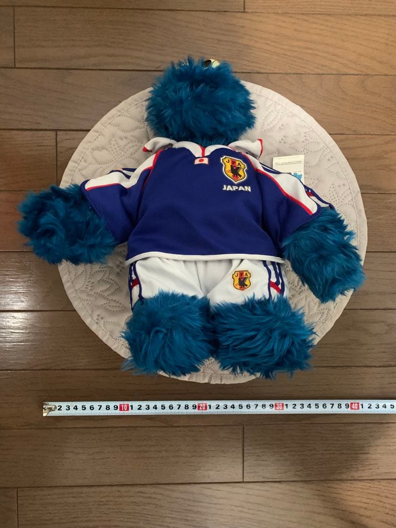 日本代表×セサミストリート クッキーモンスター ぬいぐるみ 2001 サッカー