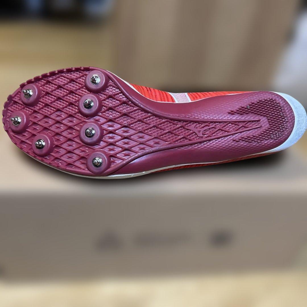 Mizuno エアロブレード スパイクシューズ レッド