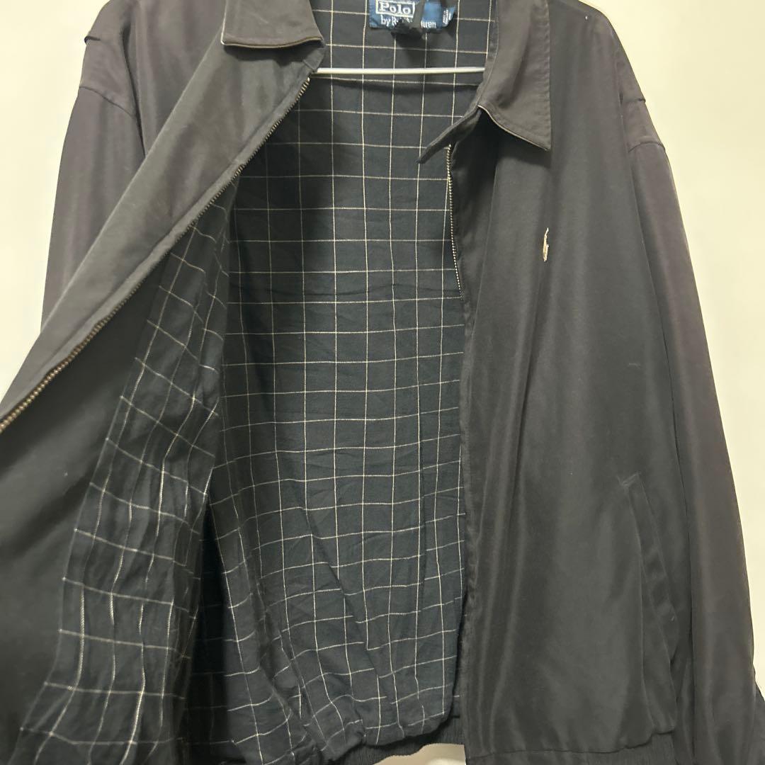 【美品】Polo by Ralph Laurenスウィングトップ　ブラックＬ