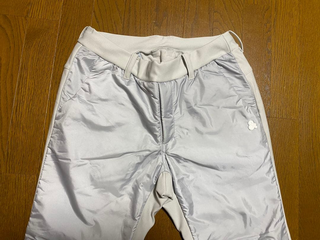 アンパスィ 中綿入り防寒パンツ ゴルフ ストレッチ 美シルエット