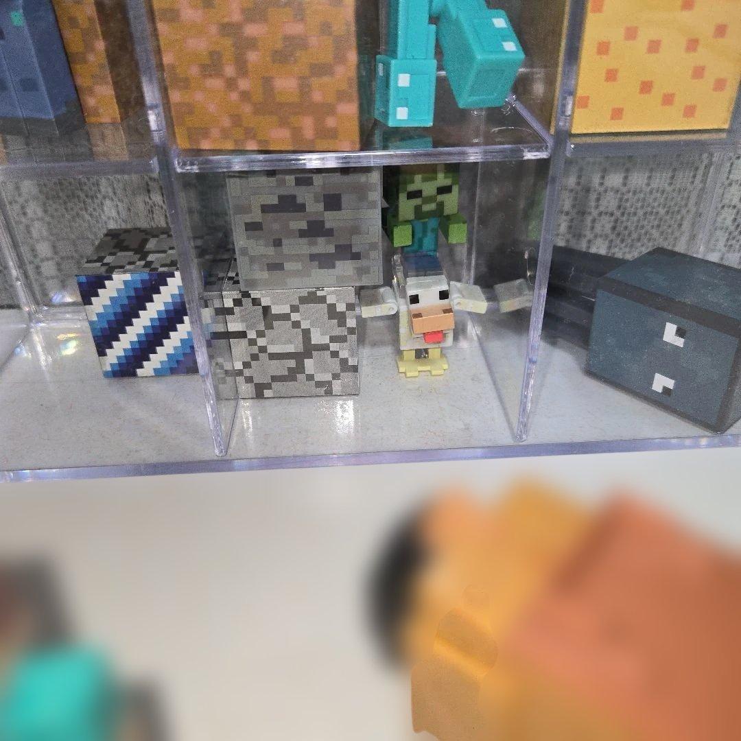 【激レア品多数】Minecraft マインクラフト　公式フィギュア&ケースセット