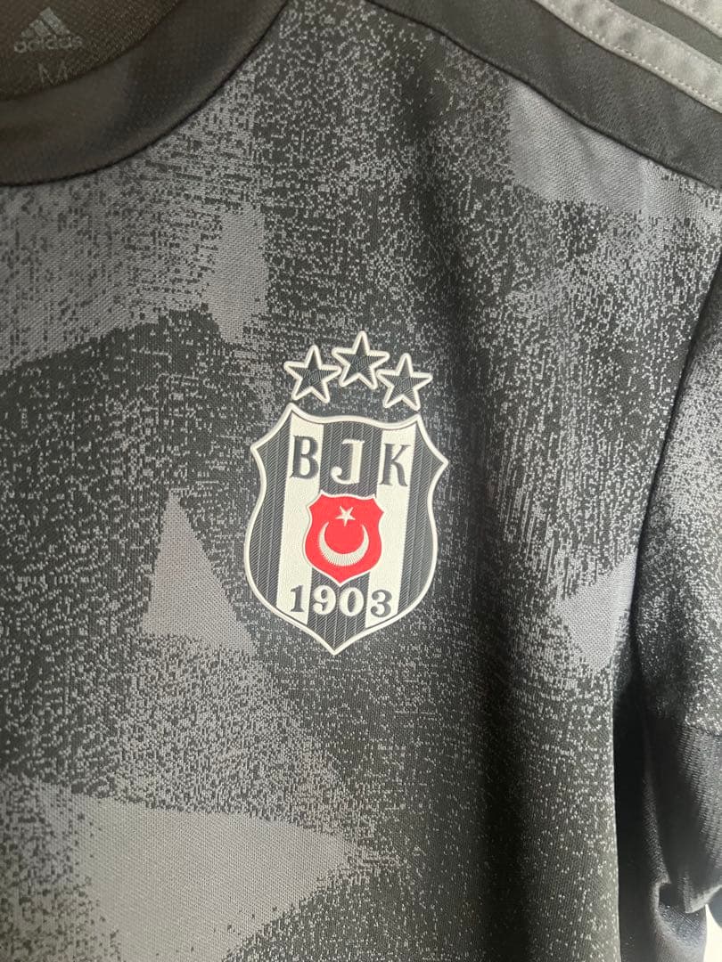 Adidas アディダス サッカーユニフォーム Tシャツ ベシクタシュ M 黒
