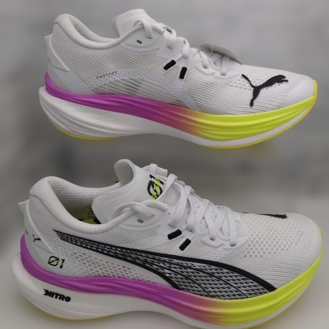 【極美品】ヴェロシティ ニトロ3 EKIDEN グロー ランニングシューズ