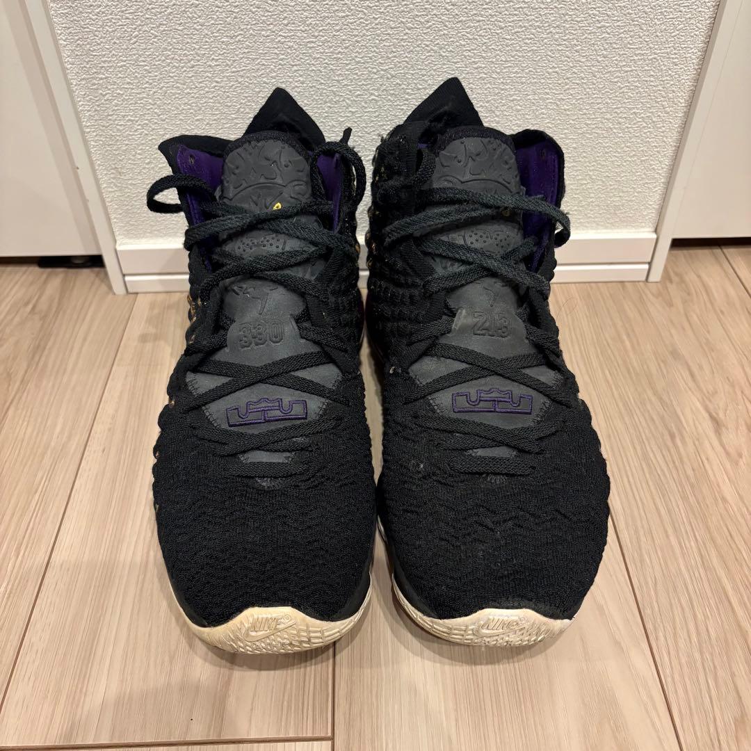【レイカーズカラー】NIKE レブロン17 27.5cm バッシュ