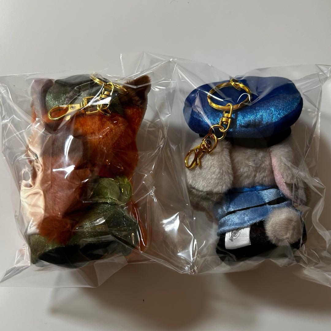 ズートピア　ニック　ジュディ　KIRAME ぬいぐるみキーチェーン