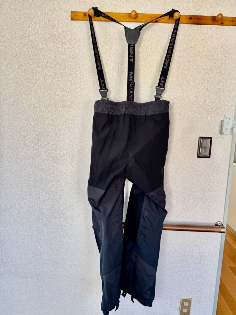 MOUNTAIN EQUIPMENT ビブパンツ（雪山可）Sサイズ ブラック
