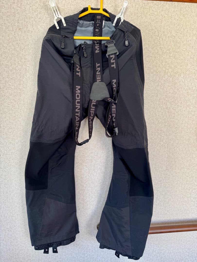 MOUNTAIN EQUIPMENT ビブパンツ（雪山可）Sサイズ ブラック