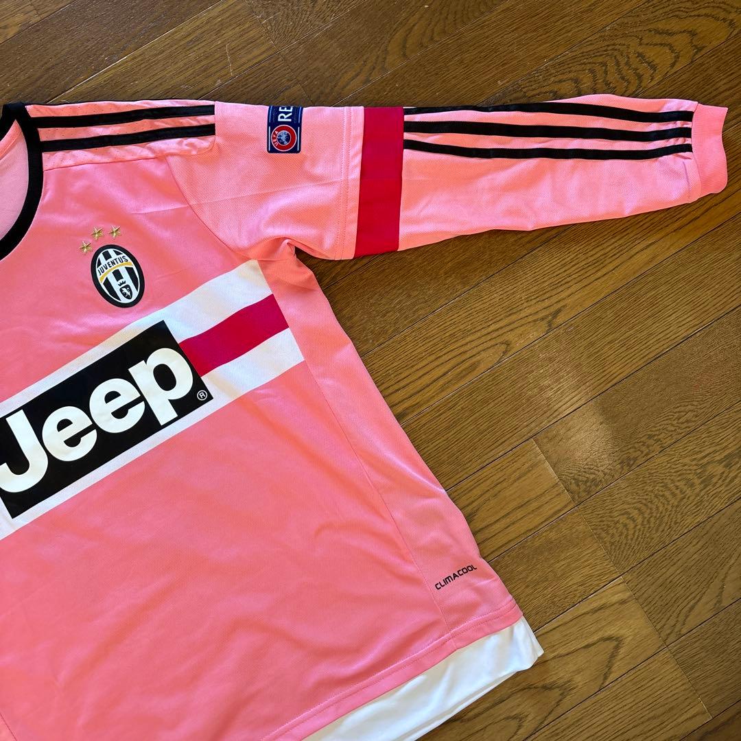 Juventus ピンク 長袖 シャツ
