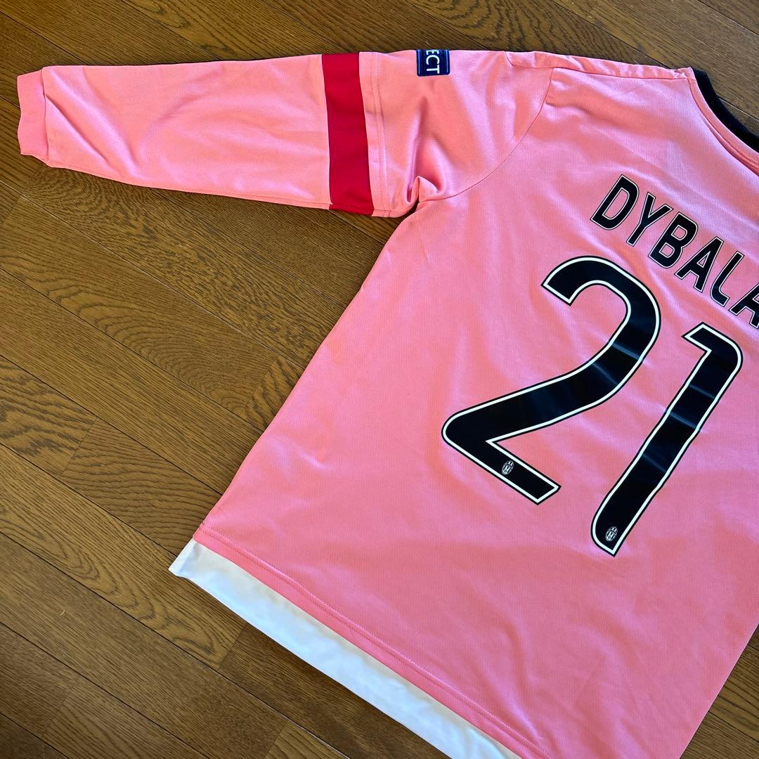 Juventus ピンク 長袖 シャツ