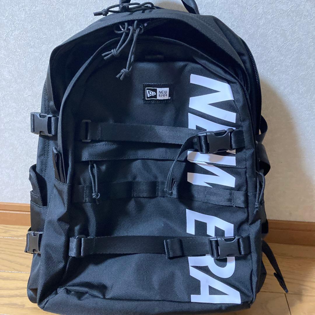 NEW ERA ロゴバックパック ブラック