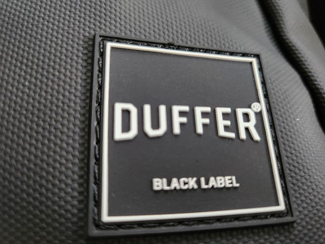 未使用　Duffer ダッファー　カートバッグ　ゴルフ　タウン　黒