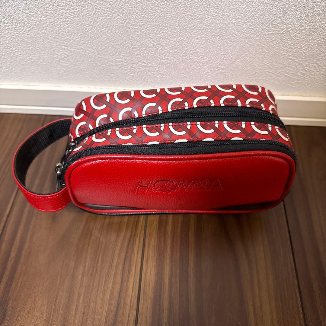本間ゴルフ　ボストンバッグ　ポーチセット
