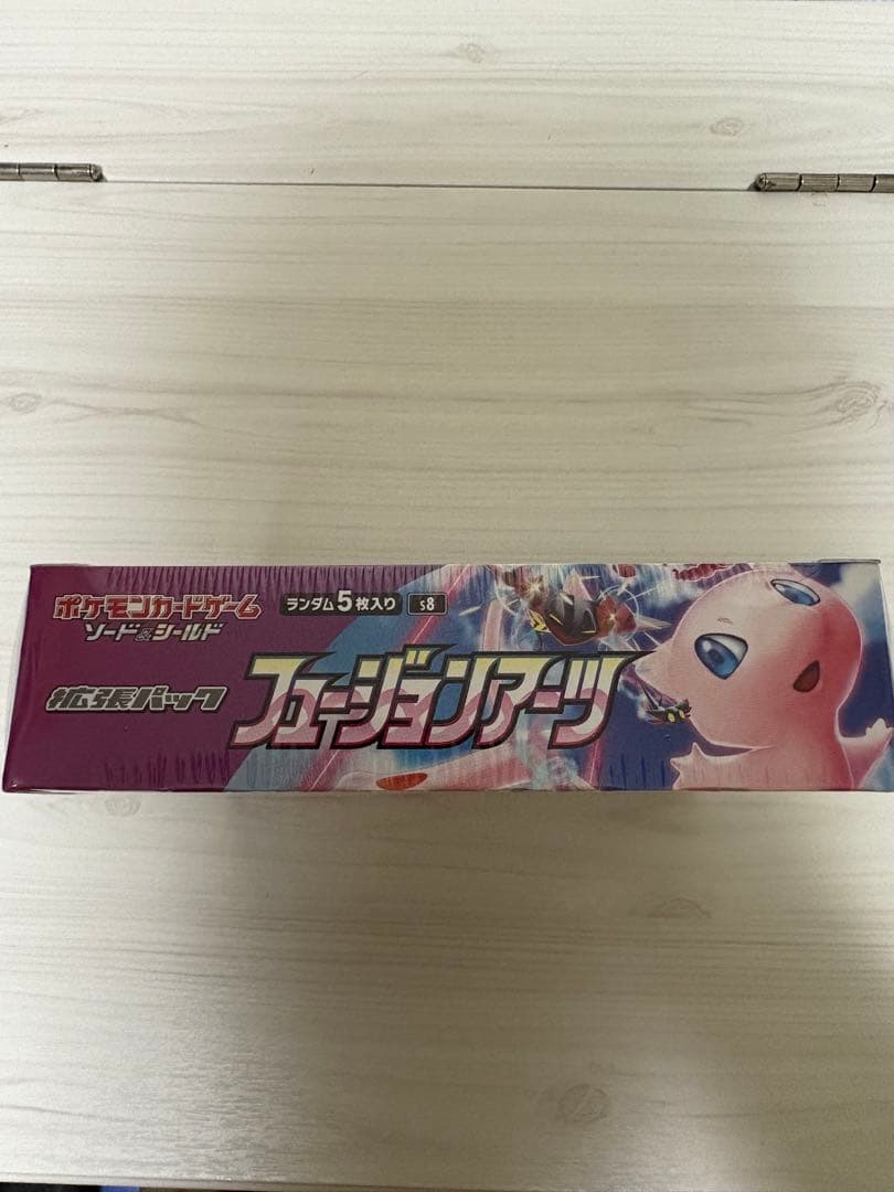 【シュリンク付き】【最安値】ポケモンカードゲーム フュージョンアーツ 1BOX