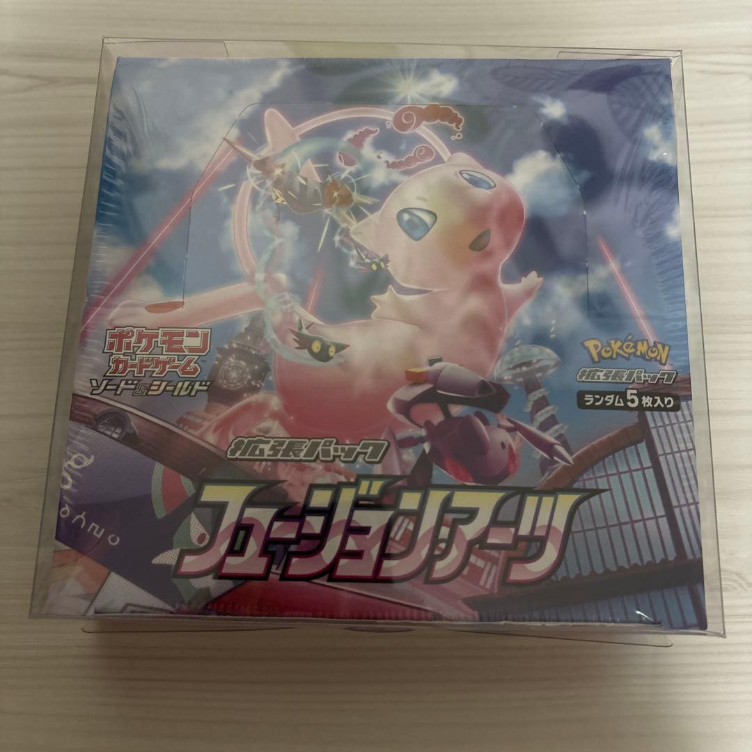 【シュリンク付き】【最安値】ポケモンカードゲーム フュージョンアーツ 1BOX