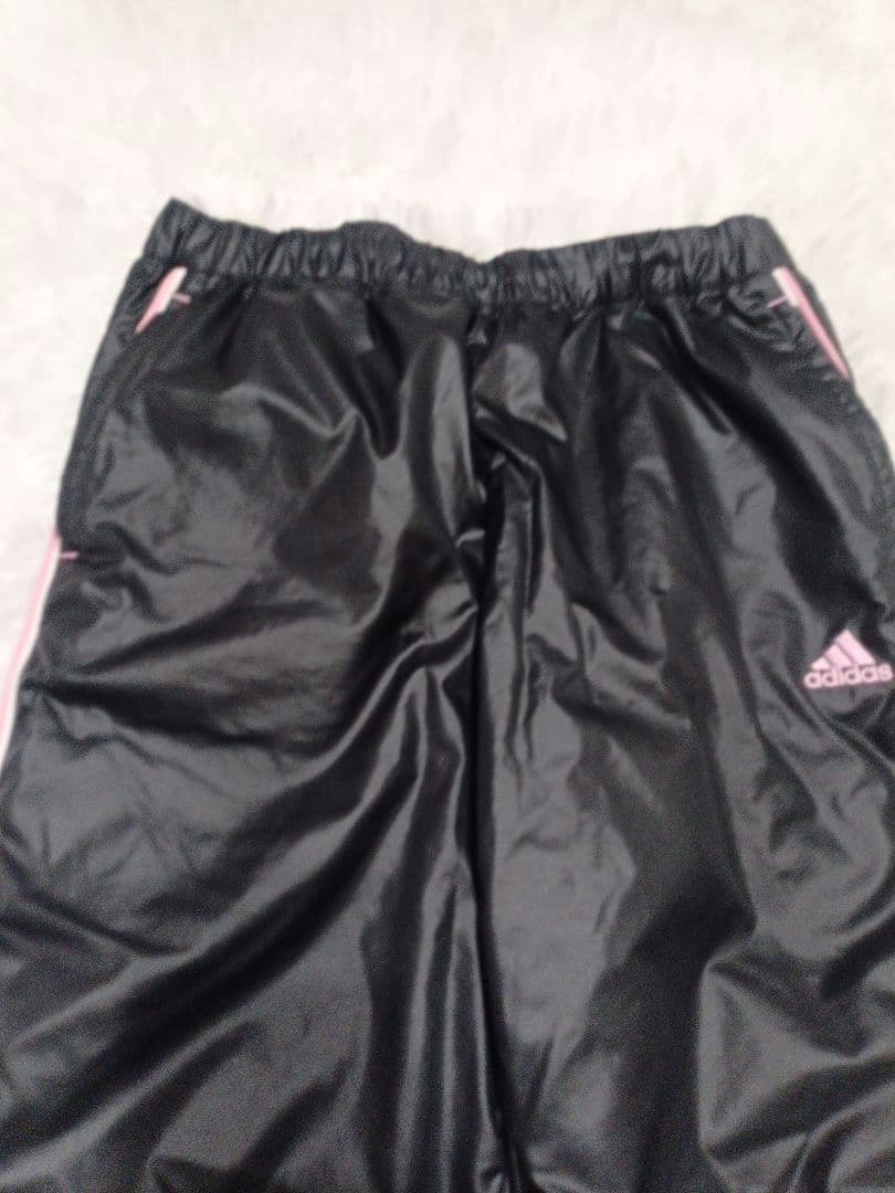 adidas レディース ウインドブレーカー セットアップ ブラック M