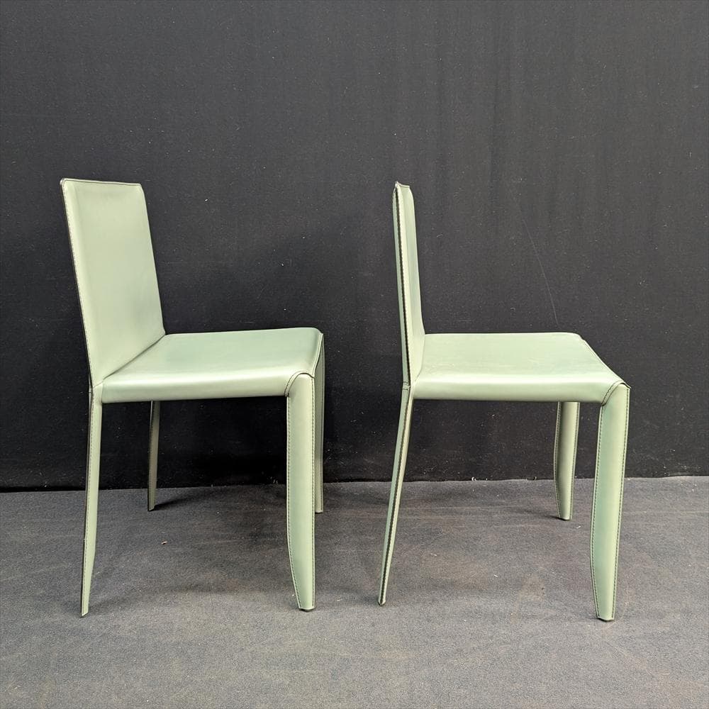 美品　カッテラン イタリア　2脚セット　ダイニングチェア　椅子　イス　チェア