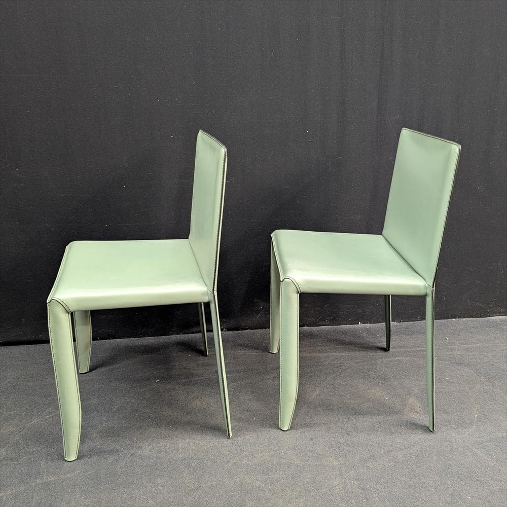 美品　カッテラン イタリア　2脚セット　ダイニングチェア　椅子　イス　チェア