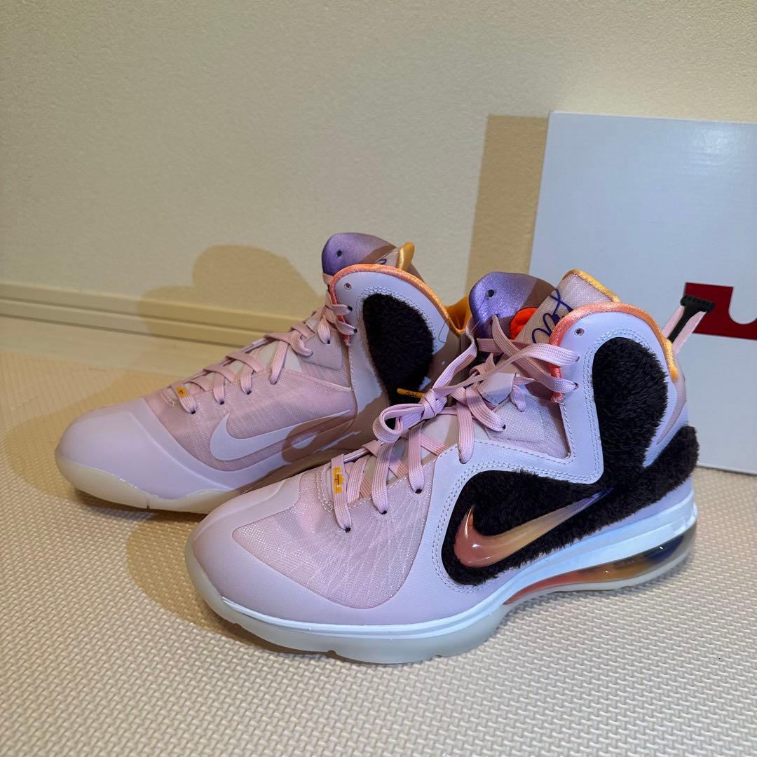 【新品未使用箱付き】NIKE LEBRON IX DJ3908-600