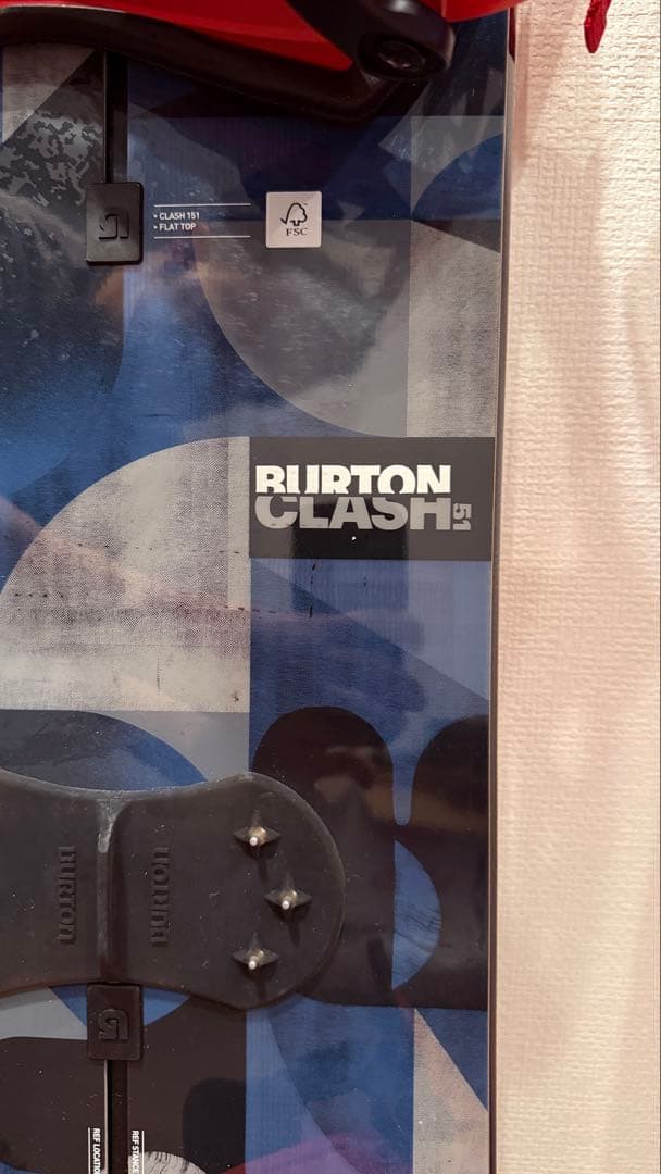 Burton Clash スノーボード＋ビンディング＋ケース セット