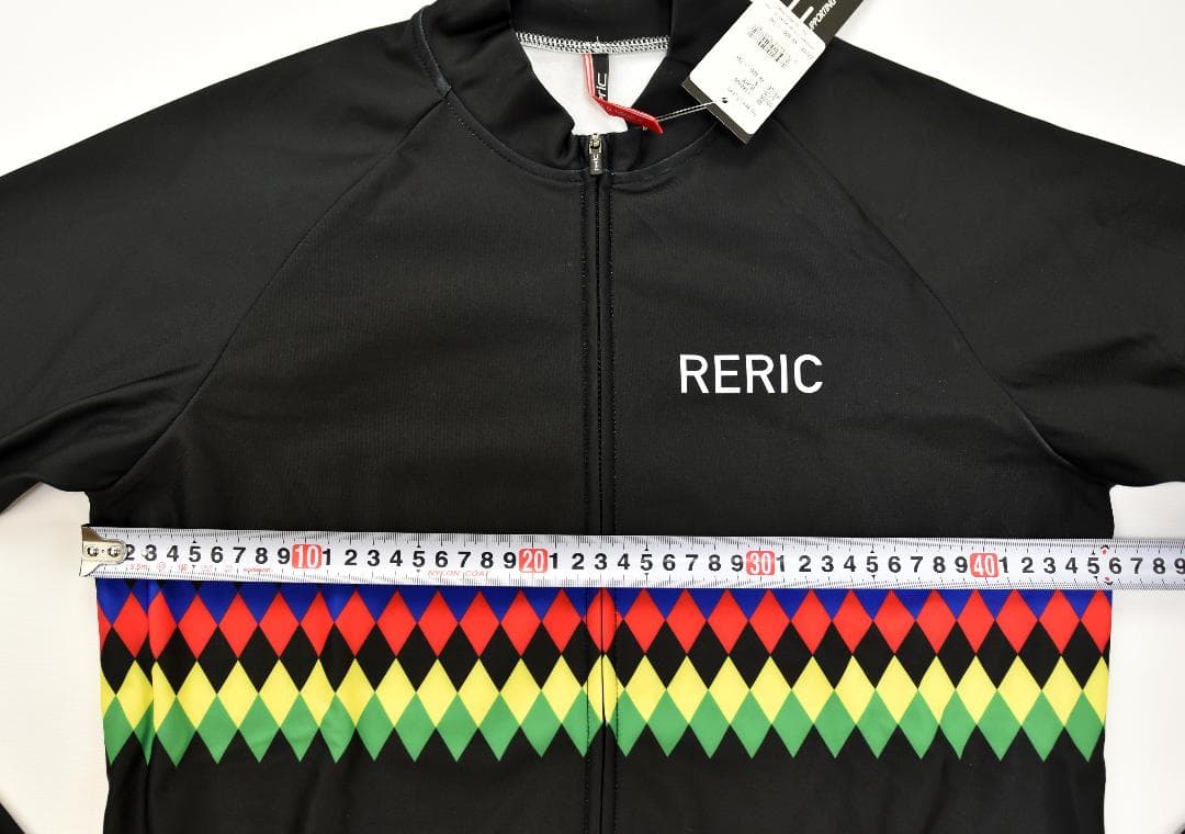 reric★レリック Frey Warm ロングジャージ size:S ブラック