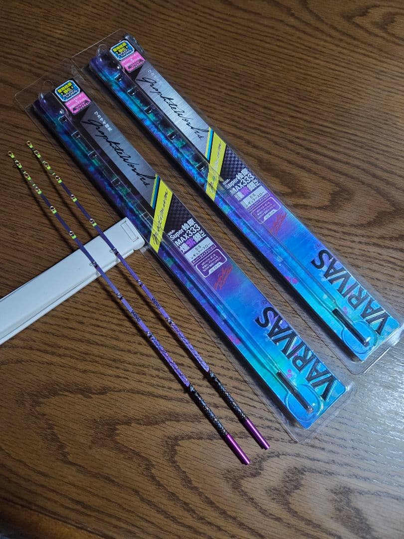 VARIVAS バリバス　ワカサギ穂先 2本セット　スーパー桧原MAX333
